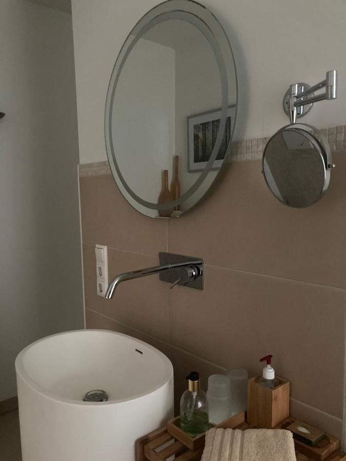 Auszeit Am Haffufer Daire Wilhelmshof Dış mekan fotoğraf